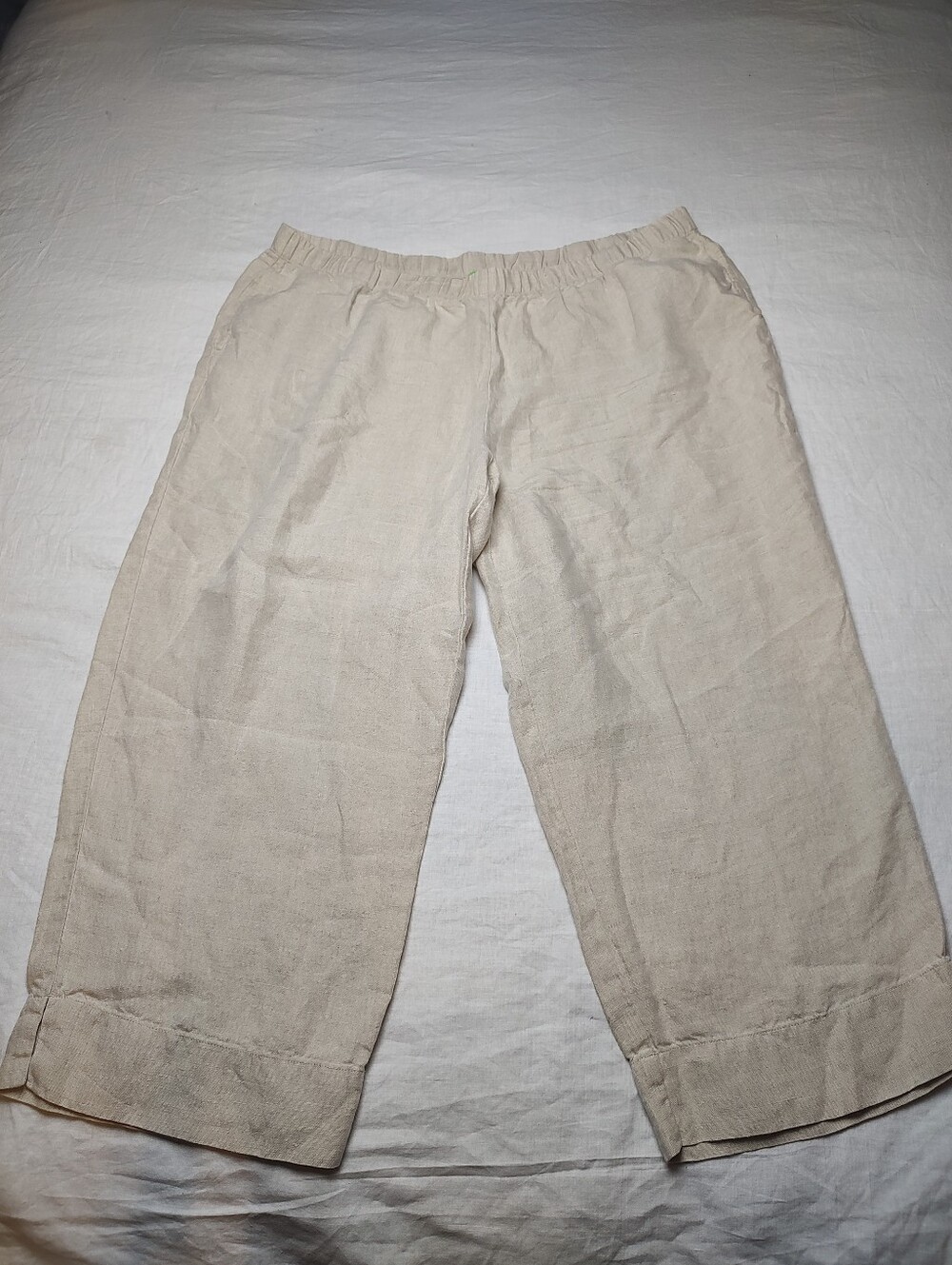 J Jill Women 100% Love Linen Pants Lounge Summer 2x